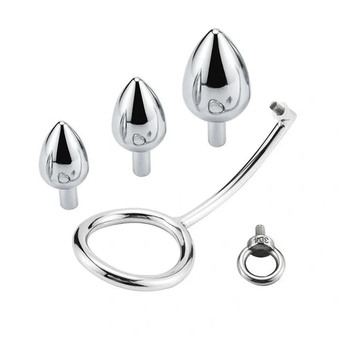 with 4663 DiscreetChoice Cock Stainless Set Ring Hook Anal Steel 0106